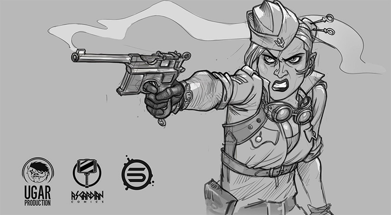 Illustration for article titled First Ukrainian steam-punk comic book!